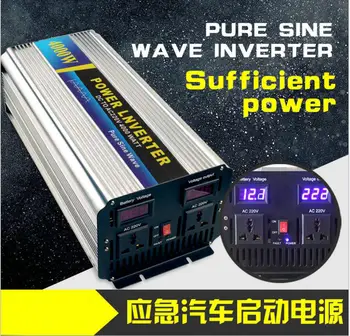 5000w Peak power inverter 2500W pure sine wave inverter 12V DC TO 220V 50HZ AC Pure Sine Wave Power Inverter
