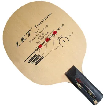 LKT Transformer NO.1 Hinoki+Carbon+Cork penhold short handle CS Table Tennis PingPong Blade