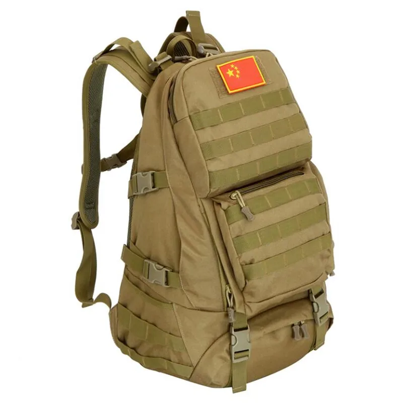 Hot men travel bag nylon backpack 3 d mountaineering bag waterproof backpack camouflage charge 50 l bag