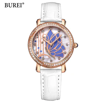 Women Watches Brand BUREI Fashion quartz-watch Women's Wristwatch clock relojes mujer dress ladies watch Business montre femme
