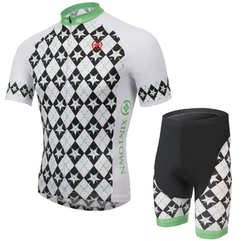 Men Cycling Jersey Sets Short Sleeve Mtb Clothing Masculino Ropa Ciclismo Bicycle Bike Sportswear and Shorts Kit Charger