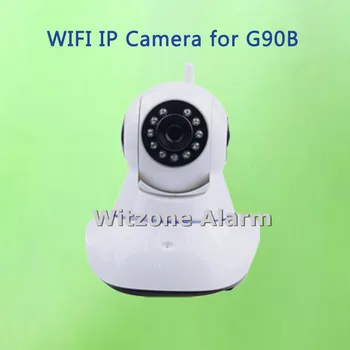 IOS Android APP Supported WIFI Indoor IP Camera Compatible with WIFI GSM Alarme System GS-G90B,