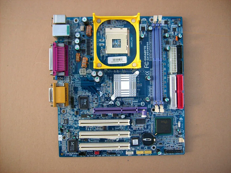 845 integrated board 865 478 motherboard p4p800 p4sd 865pe 865g ddr1 tested perfect quality