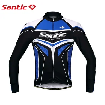 Santic Spring Long Sleeve Cycling Jersey Set Road Bike Clothing Men Cycling Long Sleeve Set Long Sleeve Sets WSM143F1001B