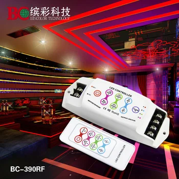 BC-390RF 8A 3 channels RF remote LED RGB controller 12V
