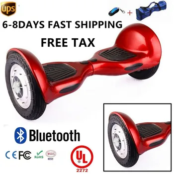 2017 350W 4.4ah 10 Inch Hoverboard Hover Board with Bluetooth Music