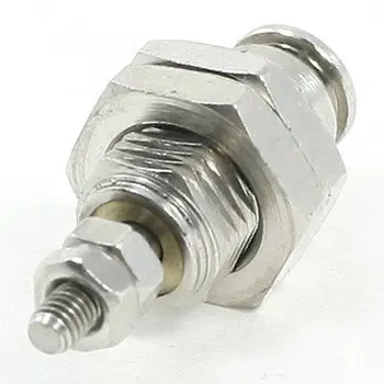5mm Stroke 6mm Bore Screw in Thread Pneumatic Cylinder