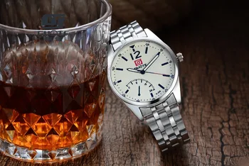 GUOTE Hot Men Stainless Steel Casual Watch Sport Watches Men Luxury Brand Quartz Men Wristwatches Relogio Masculino