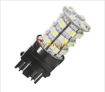 3157 switchback 60 SMD white amber rear Signal LED lamp p27 / 7 w led car brake lights bulbs car parking light source 12 V