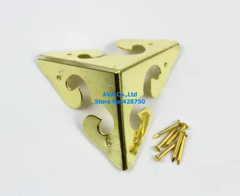 40 Pieces 31mm Gold Jewelry Box Corner Gift Box Corner Protector