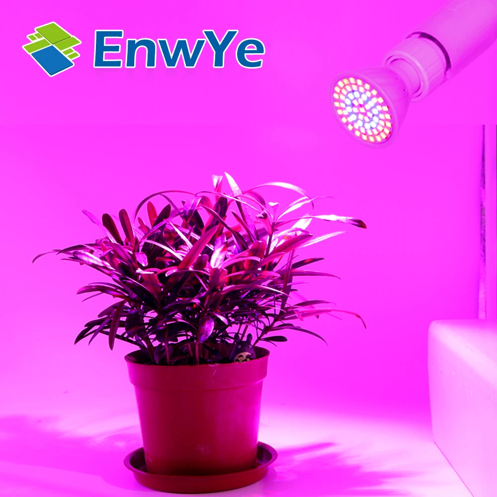 LED Lampada cfl Grow Light E27 E14 MR16 GU10 110V 220V Full Spectrum Indoor Plant Lamp For Plants Vegs Hydroponic System Plant