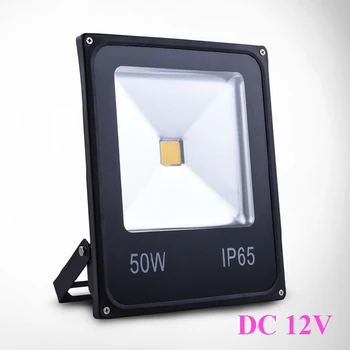 50W DC12V LED Flood Light LED spotlight 50W Warm/Cold White Outdoor spotlight Light LED Floodlight
