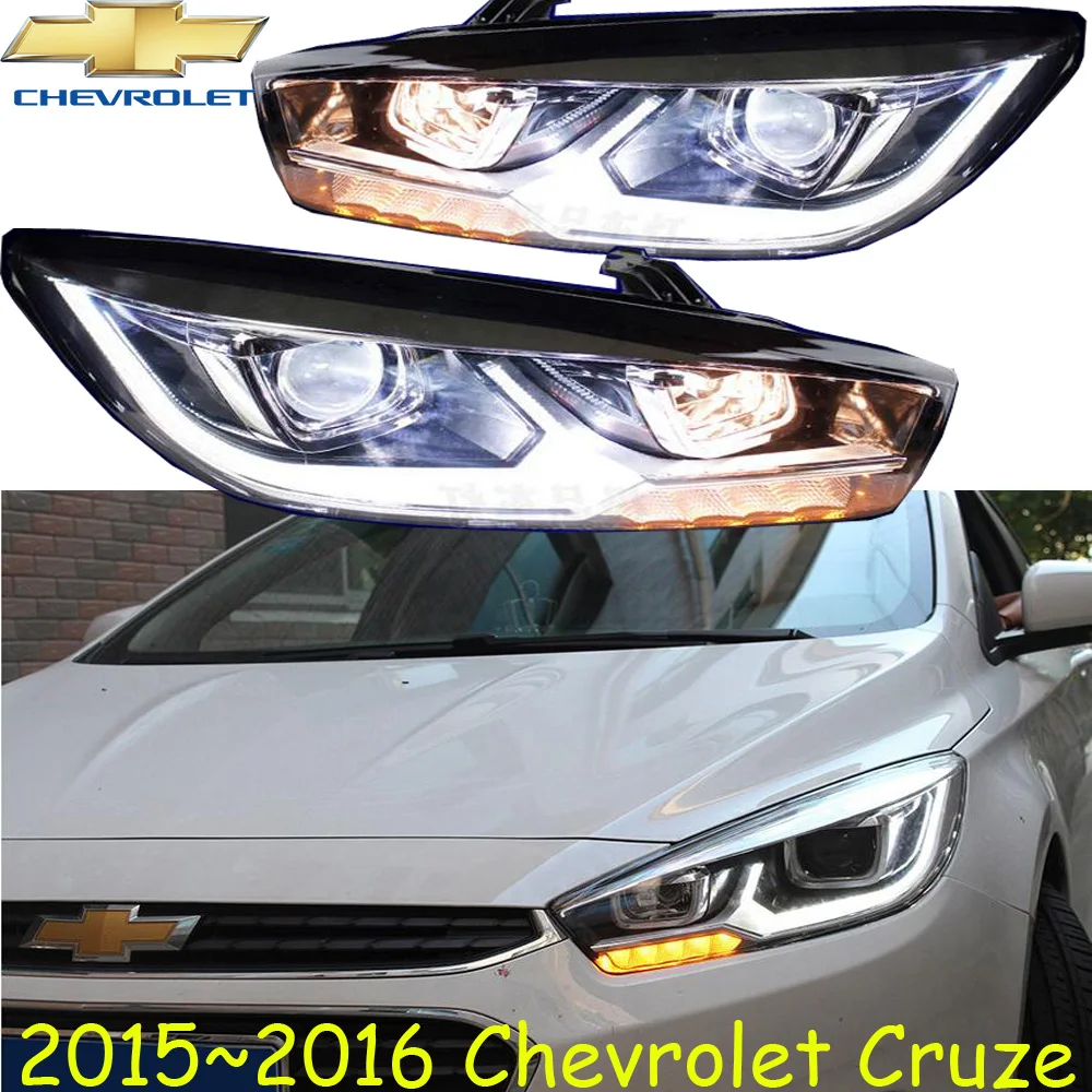 Cruz headlight,2009~2013/~2017 Fit for LHD,RHD need add 200USD),!Jetta headlight,2ps/se+2pcs Aozoom Ballast; Cruz
