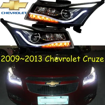 Cruz headlight,2009~2013/~2017 Fit for LHD,RHD need add 200USD),!Jetta headlight,2ps/se+2pcs Aozoom Ballast; Cruz