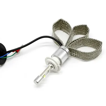 One pair H4 LED Car Light 6000k Cool White Car Headlight Bulbs for 12V 24V 40W Original Lamp car accessory