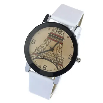 Fashion Women Men Unisex Tower three-pin Wrist watches Students Gift #3522 Brand New Luxury KB