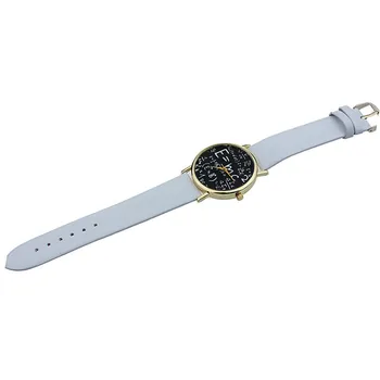 Women Watches New Design Casual Luxury Woman's Watch Clock Math Symbols Faux Leather Band Analog Quartz Watch Bayan Kol Saati