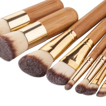 9pcs Beauty Makeup Brushes Set Foundation Cosmetic Powder Eyeshadow Blush Brushes Tools Kit New