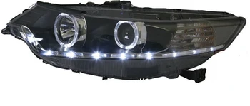 Spirio headlight,2009~2012(LHD,RHD need add 200USD),! Accor headlight,2ps/se+2pcs Aozoom Ballast,crosstour,Vezel,City