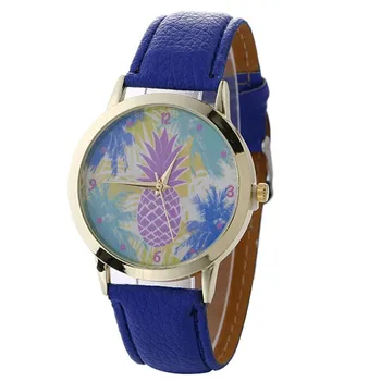 Fashion Women's Watch Neutral Butterfly Pattern Leather Quartz Wrist Watch relogio feminino dropshopping #40