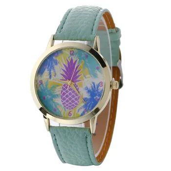 Fashion Women's Watch Neutral Butterfly Pattern Leather Quartz Wrist Watch relogio feminino dropshopping #40