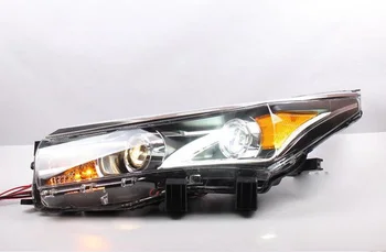 Corolla headlight,2011~2013/~2016,(LHD,RHD need add 200USD),! Corolla fog light,2ps/set+2pcs Aozoom Ballast,Altis