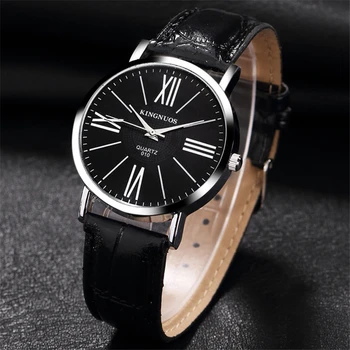 KINGNUOS 2017 Fashion Quartz Wristwatch Mens Watches Top Brand Luxury Famous Man Clock Wrist Watch Montre Homme Hodinky Men