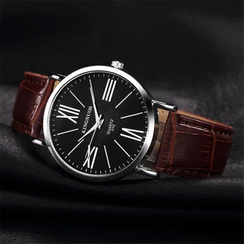 KINGNUOS 2017 Fashion Quartz Wristwatch Mens Watches Top Brand Luxury Famous Man Clock Wrist Watch Montre Homme Hodinky Men
