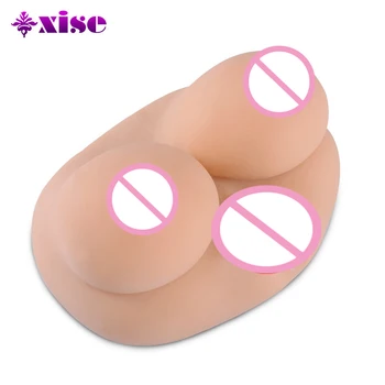 SUPER big breast sex toy F cup silicon breast male masturbator with artificial vagina pocket pussy sex doll toys for men