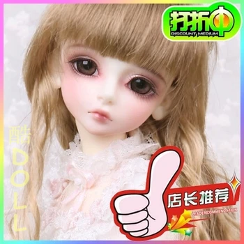 FULL SET wig clothes shoes face makeup&eyes all included !luts Kid Delf Girl BORY top quality 1/4 bjd female doll gifts