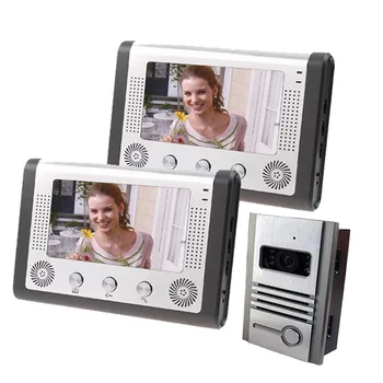 Video Door Phone Intercom Entry System Door Intercom IR Camera Monitor With Night Vision Waterproof Camera