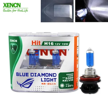 XENCN H16 12V 19W 5300K Blue Diamond Light Super White Excellent Quality Fog Headlight Halogen Lamp for Scion,Dodge,VW
