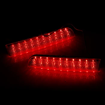 Red LED Tail Light for Mitsubishi Lancer Evolution EVO X/Outlander Sport/RVR/ASX Accessories Lens Rear Bumper Reflector Lights