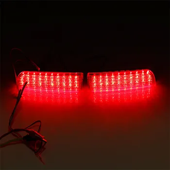 Red LED Tail Light for Mitsubishi Lancer Evolution EVO X/Outlander Sport/RVR/ASX Accessories Lens Rear Bumper Reflector Lights