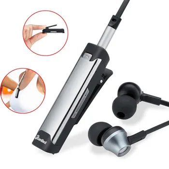 HiFi Sport Heavy Bass Lavalier Clip Audifonos Auriculares Wireless Headset Bluetooth Headphones with Microphone Selfie Control