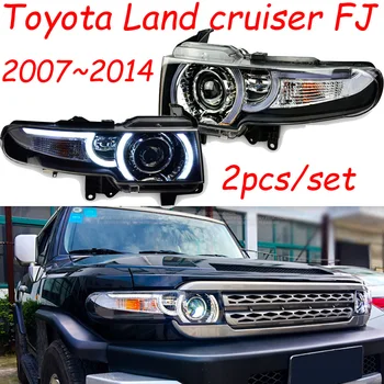 Land Cruiser FJ prado headlight,2007~,!prado taillight,2ps/set+Frame+Ballast,Land Cruiser FJ prado