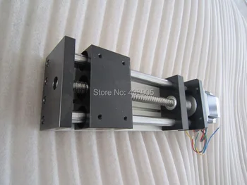 CNC GGP ball screw 1204 Sliding Table effective stroke 650mm Guide Rail XYZ axis Linear motion+1pc nema 23 stepper motor