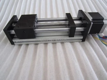 CNC GGP 1605 ballscrew Sliding Table effective stroke 550mm Guide Rail XYZ axis Linear motion+1pc nema 23 stepper motor