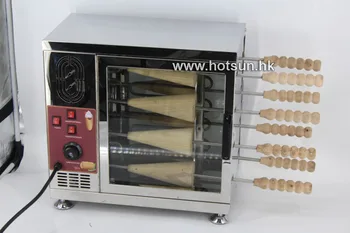 Commercial 110V 22V Electric Chimney Cake Oven Kurtos Kalacs Maker Baker Machine