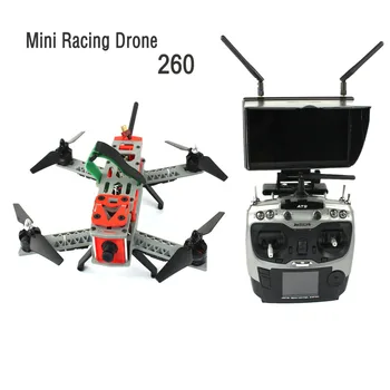 F16051-J JMT Mini 260 SP Racing F3 DIY Quacopter ARF/No Battery FPV RC Drone 2.4G 9CH 5.8G 700TVL HD Camera Light Carrying Bag