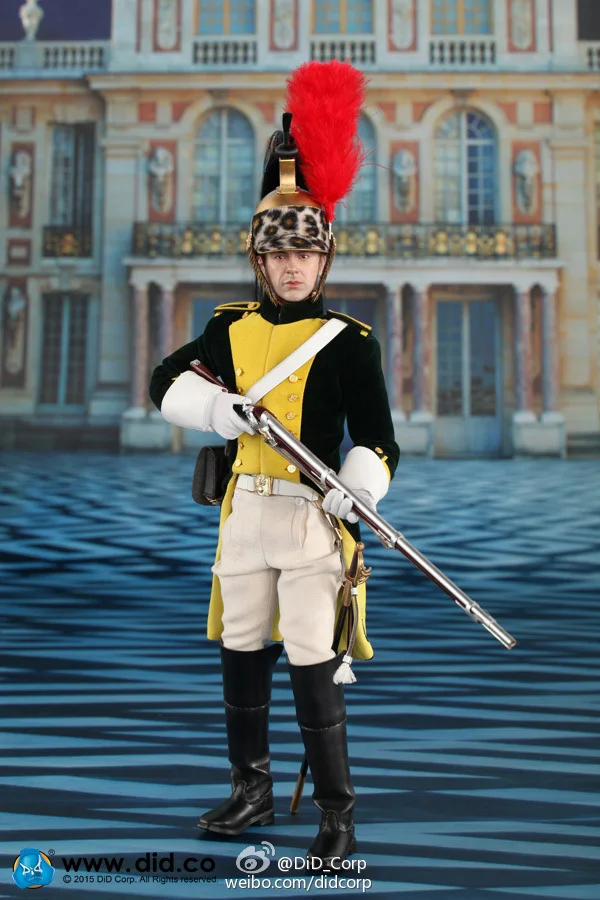 1/6 scale Super Flexible Military figure doll Napoleonic French Dragoon.12