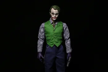 1:6 scale Super flexible male figure Batman JOKER Heath Ledger Movable eyes 12