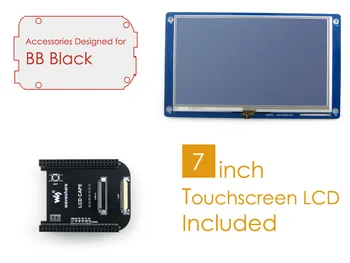 Module BeagleBone Black Acce D = LCD Cape + 7inch resistive touchscreen LCD Display BeagleBone Black Main Board is NOT Included