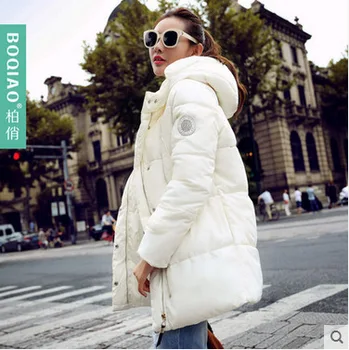Winter Jacket Women Nice New Style Parkas Overcoat Brand Fashion Hooded Plus Size Cotton Padded Warm Jackets And Coats AW1168