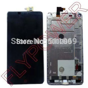 New Original Black LCD Screen Display + Touch Digitizer +Frame For ZTE Nubia Z5s NX503A Assembly by