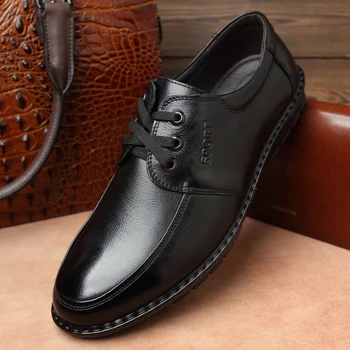Male casual leather 45 male genuine leather plus size 46 lacing fashion formal shoes 47 plus size Large 48 shoes