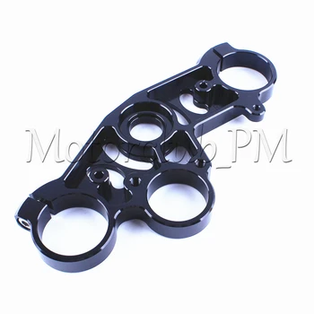 CNC  Front End Upper Top Clamp Triple Tree For Yamaha YZF R1 2004 2005 2006 Black Aluminum