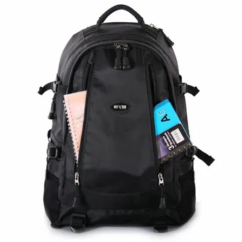 Laptop Backpack Lightweight Durable Fashion School Bag Women Preppy Style Rucksack Men Multi Zipper Pockets Backpack