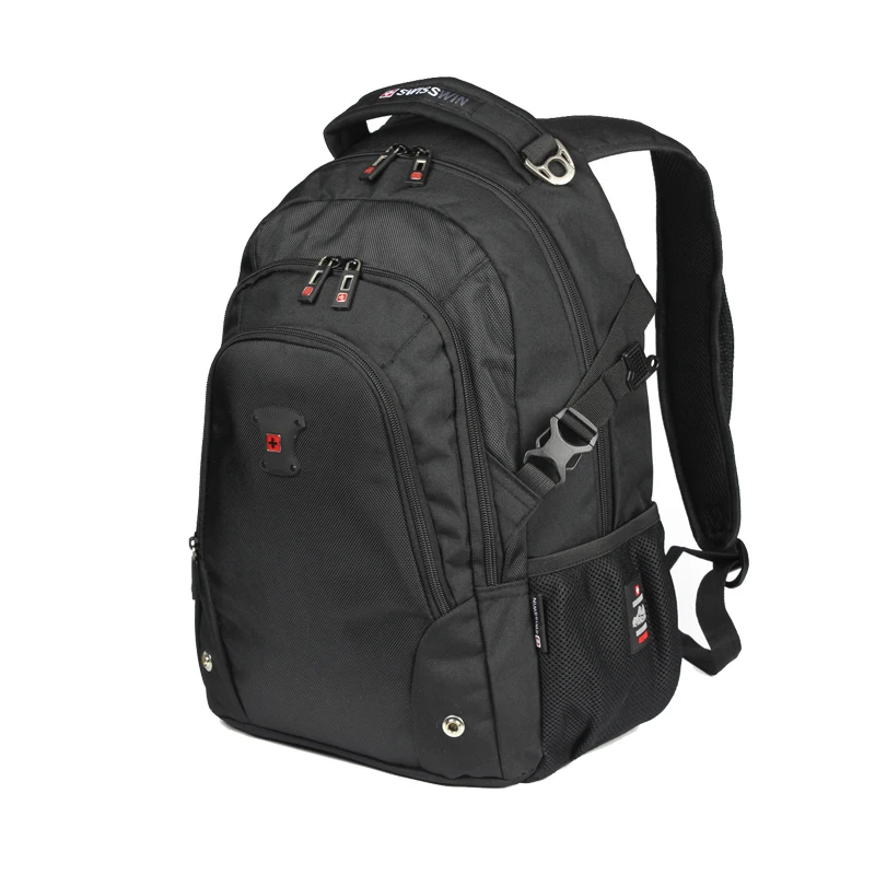 Brand bag Backpack Carrier 12-15 inch Laptop Case Waterproof School swiss Bags Mochila Teenage Boy SW9058