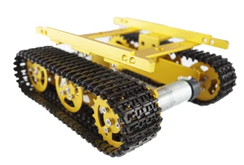 Aluminum Alloy Metal Tank Track Caterpillar Chassis for Arduino